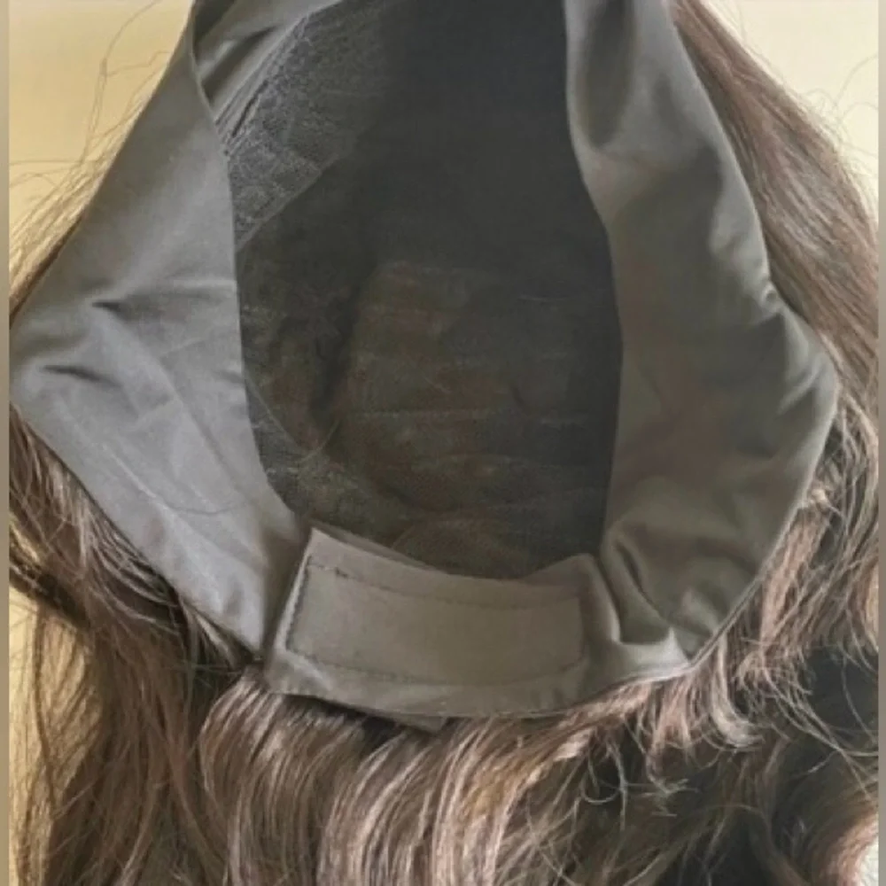 Synthetic body wave headband wig 24”